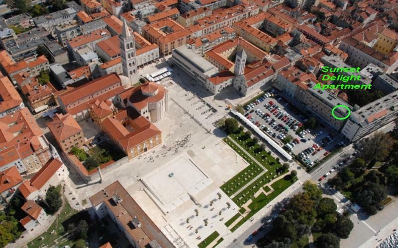 Sunset Delight In Old Town Apartment Zadar Exterior photo